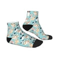 thumbnail image 3 of Bingfone Colorful Dog Design Patterned Men'S Women'S Casual Cotton Socks, 3 of 9