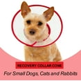thumbnail image 3 of Pet Cone, Adjustable Lightweight Elizabethan Collar for Puppies, Small Dogs, Cats, Kittens and Rabbits（M）, 3 of 4