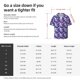 thumbnail image 5 of Fotbe Skull Flower Camisa Estampada de Manga Corta para Hombre, Casual de Verano, Estilo Playero, Sin Arrugas-3X-Large, 5 of 5