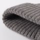 thumbnail image 5 of Gorros de punto de cachemira para mujer, gorro de punto de Color sólido para adultos, gorro grueso cálido para exteriores, otoño, 5 of 5