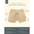 thumbnail image 6 of Modern Moments by Gerber Baby Neutral Organic Harem Shorts, Sizes 0/3 Months - 24 Months, 6 of 7