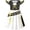 Black, variant on Halloween Anime Cosplay Costume, Halloween Cosplay Costume Set Popular Singer Role Play Outfit, Include One Piece Dress