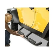 07-12 JEEP WRANGLER UNLIMITED HIGHROCK 4X4 SLIDER STEPS-BLACK
