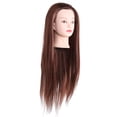 thumbnail image 3 of Cabeza de entrenamiento, peluquería, cosmetología, peluquería, cabeza de práctica de peluquería, muñecas maniquí elegantes y modernas, 3 of 8