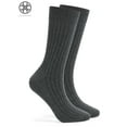 thumbnail image 4 of Luxtrada 3 Pairs Cotton Half Cushioned Crew Socks Men's Works Socks Cotton Crew Athletic Socks, 4 of 8