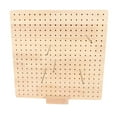 thumbnail image 4 of <p>Crochet Blocking Board, Polished Knitting Blocker Mat Wooden Practical Handcraft Stability With 20 Stainless Steel Pins For Craft</p>, 4 of 7