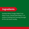thumbnail image 2 of Mrs. Wages Pickling and Canning Vinegar 1 Gallon, Bulk Canning Supplies for Homemade Pickles and Preserves, High Acidity Vinegar for Large Batch Canning, 2 of 7