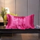 thumbnail image 1 of Fiudx Funda de Almohada de Seda Satinada, Tejido Suave y Transpirable, Superficie Lisa y Brillante, Ideal para El Cuidado Del Cabello y La Piel, Efecto Refrescante, Opciones Multicolor, Tamaño Estánd, 1 of 6