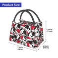 thumbnail image 2 of Disketp Cute Dog Bolsa Térmica Estampada, Bolsa Térmica Aislante para Almuerzo, Playa y Campamento, 2 of 6