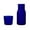 Amber, Blue, Green, Grey, variant on 17.6oz Mini Glass Carafes with Lids,Beverage Pitcher,For Water,Wine,Milk,Juice