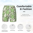 thumbnail image 5 of Gaeub Cute Frog Mens Swim Trunks Stretch Beach Shorts Quick Dry for Men Swim Shorts Swimwear with Pockets- X-Large, 5 of 9