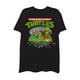 thumbnail image 1 of Camiseta Teenage Mutant Ninja Turtles Sewer Group para hombre, negra, talla S, 1 of 7