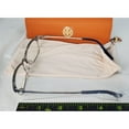 thumbnail image 6 of Tory Burch TY1065 Women's Eyeglasses Silver/Shiny Navy 50 New with box/tags, 6 of 6