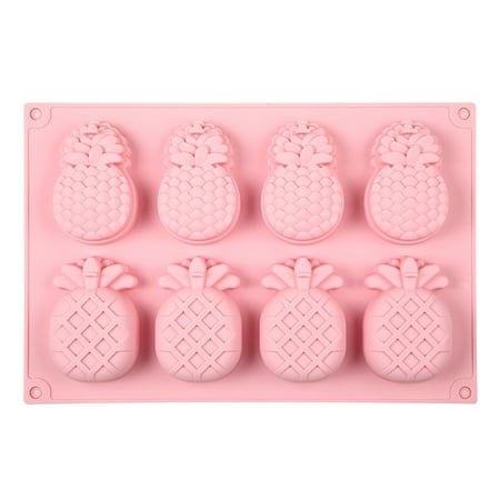 

Soap Molds Silicone Mold Cute Pineapple Fondant Soap Chocolate Candy Molds DIY