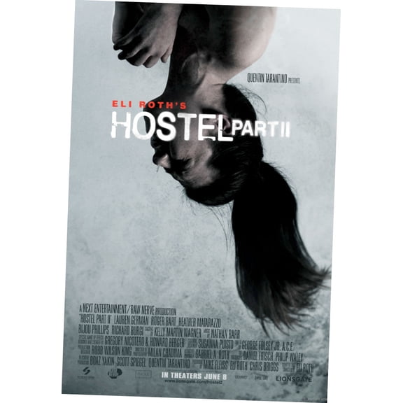 Hostel Part 2 poster 12x16 Art Print on Metal Sign 12in x 16in Multi-Color Square Adults Z Posters