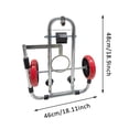 thumbnail image 3 of ERK Auxiliary For Uses Including Portable Installation Easy Movement & Positioning By Foldable Cart Heavy Duty Wheels Plumbers Cart To For Your Life, 3 of 6