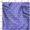 thumbnail image 2 of Soimoi Purple Cotton Poplin Fabric Shells Ocean Print Fabric by Yard 42 Inch Wide, 2 of 6