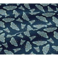 thumbnail image 6 of oneOone Viscose Jersey Navy Blue Fabric Sewing Craft Projects Fabric Prints By Yard 60 Inch Wide-SB, 6 of 7