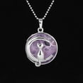 thumbnail image 1 of Collier pour Femmes Chat sur la Lune Pendentifs en Cristal Pendentifs Hardshell, 1 of 6