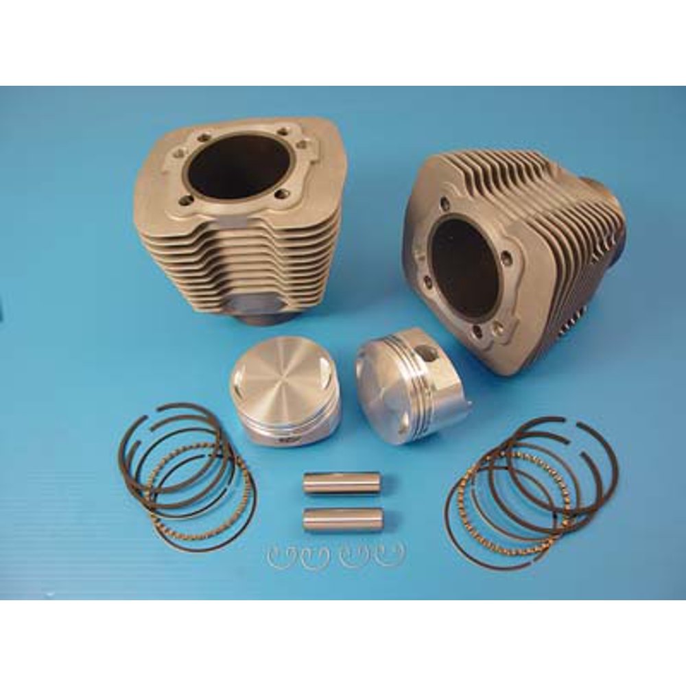 88 Evolution Big Bore Cylinder Kit Silver,for Harley Davidson,by VTwin