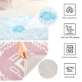 thumbnail image 6 of IAUYY 24x20 Inch Bath Mat Thick Soft Plush Shower Mat TPR Backing Material Non Slip Bath Mats for Bathroom for Tub Shower Hotel Traditional America, 6 of 9