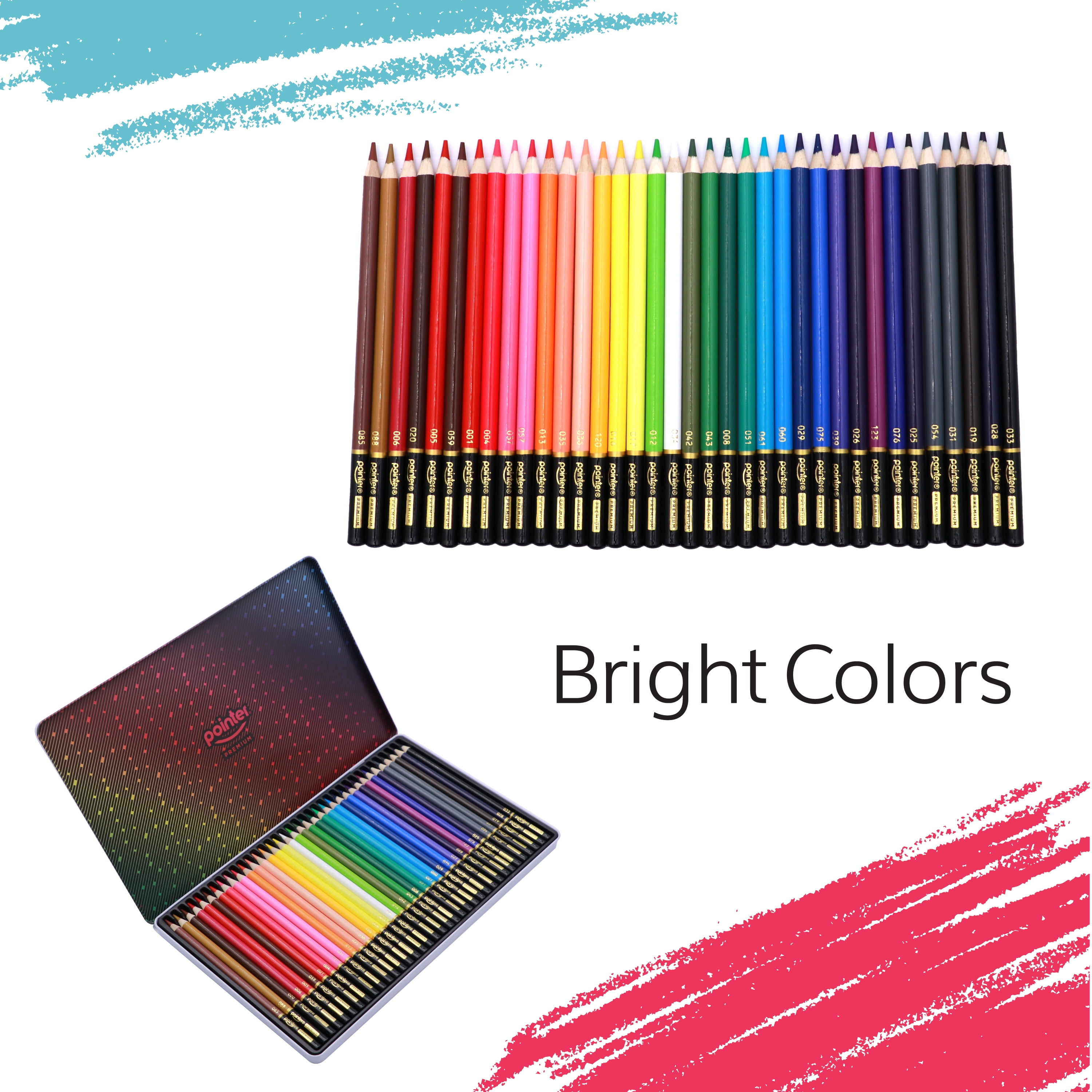 Pointer PREMIUM Colored Pencils 36 Count