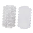thumbnail image 3 of Molde de Hielo de 37 Rejillas, Molde de Hielo Flexible, Molde de Cubitos de Hielo, Panal de Silicona, Caja de Suplento de Alimentos Casero, Banda de Cubitos de Hielo, 3 of 7