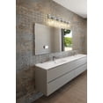 thumbnail image 3 of 3035-5V-BN-Z-Lite-Fontaine - 5 Light Bath Vanity In Transitional Style-11.25 Inches Tall and 44 Inches Wide-Brushed Nickel Finish, 3 of 7