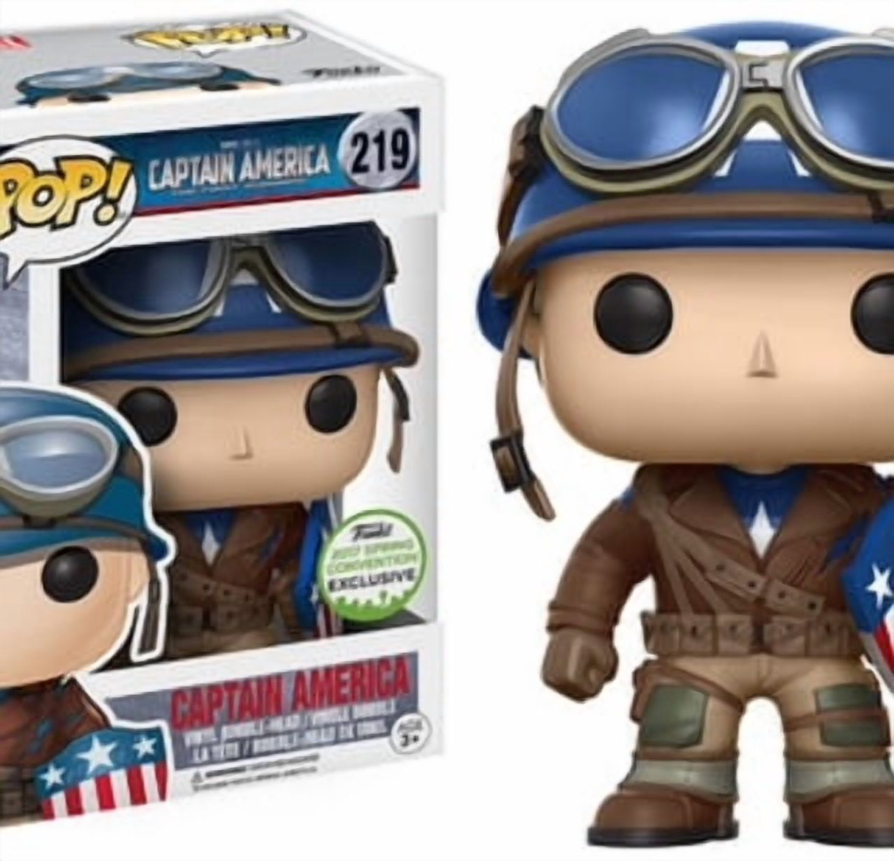 Funko POP! Marvel: Winter Soldier Bobble Head #43 (Captain America 