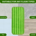 thumbnail image 5 of 6 Pack Reusable Mop Pads Compatible with SwifferWet Jet Spray Mop,Microfiber Wet Jet Pads Refill,10-12inch Wet Mop Pads for Dry Wet Mopping Cloths, Reusable Mop Replacements Pads, 5 of 7