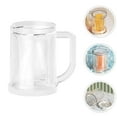 thumbnail image 4 of Eease Multi-function Juice Cup Coffee Tea Mug Water Drinking Cup For Home Beer Accessory Plastic Beverage Cup Freezers Beer Mugs, 4 of 10