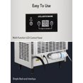 thumbnail image 2 of Commercial Ice Maker Machine 130lbs 24H, Stainless Steel Under Counter ice Machine with 33lbs Ice Storage Capacity, Freestanding Ice Maker 5*12 52KG, 2 of 5