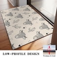thumbnail image 3 of Beige Highland Cow Cactus Triangle Pattern Door Rugs,Washable Non Slip Door Mats Indoor,Decorative Door Mats,Entry Mat Indoor for Entrance,Bedroom,Kitchen,Bathroom,20"x32", 3 of 6