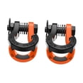 thumbnail image 2 of koolsoo 2x D Split Shackles 3/4" Split Shackles for Winch Vehicle Recovery Orange, 2 of 9