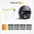 thumbnail image 7 of PITMOTO Open-Face Motorcycle Helmet. DOT, Model PM-768. -Matte Black -Medium, 7 of 7
