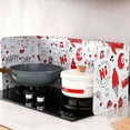 thumbnail image 4 of Gas Stove Cover Kitchen Cooking Frying Pan Oil Splash Anti Splatter Shield Guard, 4 of 8