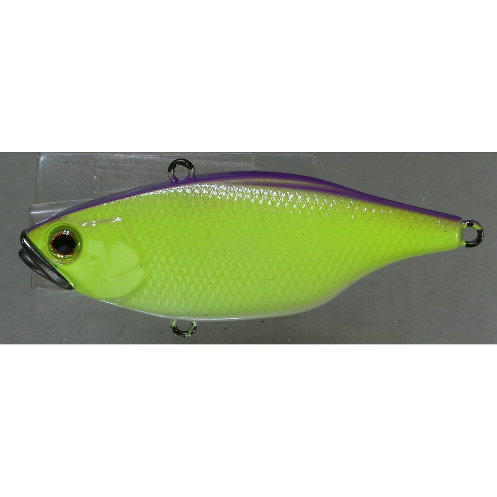 Jackall Fishing TN 60 Purple Chartreuse Lipless Crank Baits [JTN60PC