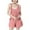 Rose, variante sur Lovzfmll Barboteuse Sans Manches pour Petites Filles, Style Salopette Décontractée avec Bretelles Ajustables pour les Jeux et Sorties d'Été pour 7-8 Ans