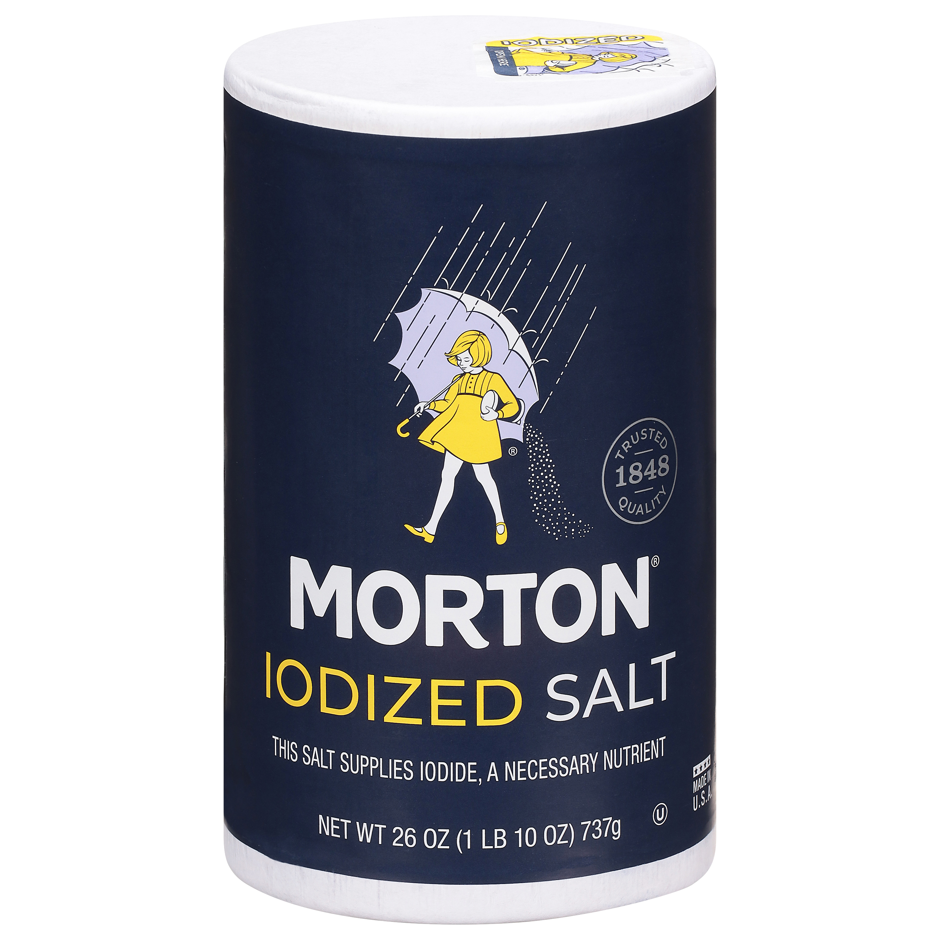 Morton Salt, Iodized, 26 Ounce - image 4 of 4