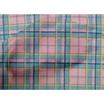 thumbnail image 4 of oneOone Cotton Poplin Fabric Madras Check Print Sewing Fabric BTY 56 Inch Wide, 4 of 4