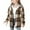 Coffee, variant on NAISIBABY Girls Fleece Shirt Jacket 8T, Button Down Long Sleeve Fashion Plaid Fall Winter Casual Hooded Outwear Coffee(4-15T)