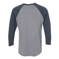 thumbnail image 2 of Free Shrugs Unisex 3/4 Sleeve Baseball Raglan Tee, 2 of 2