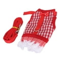 thumbnail image 4 of Harness, Rabbits Harness With Elastic Leash For  Walk Running Jogging Breathable Mesh Vest Harness With Buckle For   Chest Harness, 4 of 8