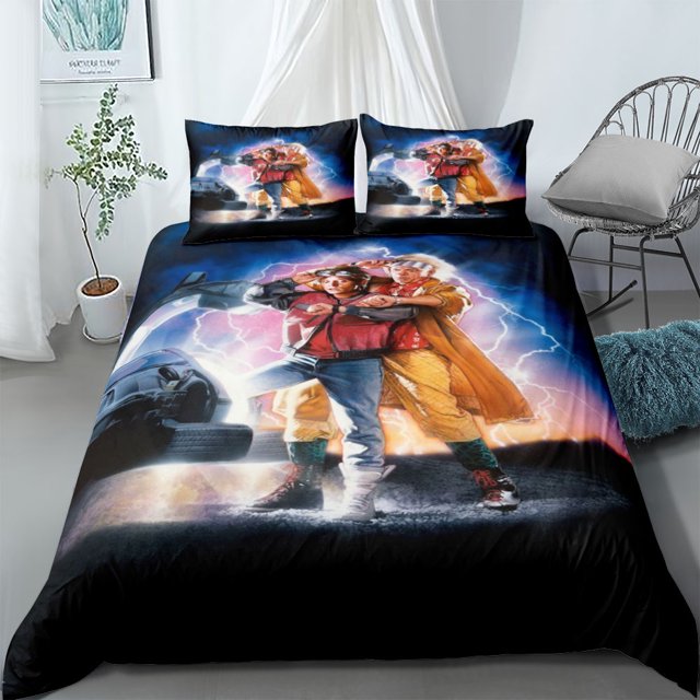 Strange Duvet Cover Set King Queen Double Full Twin Single Bed Linen Set
