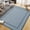 Blue, variant on Rugs Indoor Area Rug Weather Resistant Easy to Clean Ultra Thin Non Slip Stain Resistant Floor Mat for Dining Room Bedroom Blue 2x6 ft