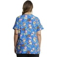 thumbnail image 3 of Dickies EDS Scrubs Top For Women V-Neck Print DK717, XL, Livin' On The Hedge, 3 of 6