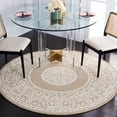 thumbnail image 2 of SAFAVIEH Metro MET706T Handmade Ivory / Brown Rug, 2 of 7