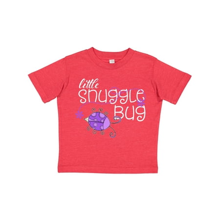 

Inktastic Little Snuggle Bug Purple Beetle Gift Toddler Boy or Toddler Girl T-Shirt