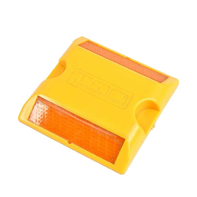 HILABEE Marqueur Réfléchissant pour Allée Réflecteur de Route pour Trottoirs Passages Piétons 10cmx10cm