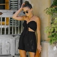 thumbnail image 2 of Moda mujer verano chaleco sin espalda Camis vendaje pantalón traje conjunto sin mangas Starapless Sexy conjuntos Fridja  fhjkhfk457873, 2 of 9